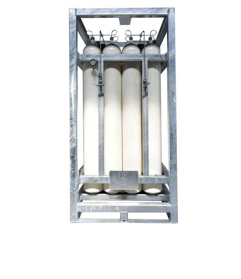 Wasserstoffspeicherungsystem Zylinderhalter-Hyfindr