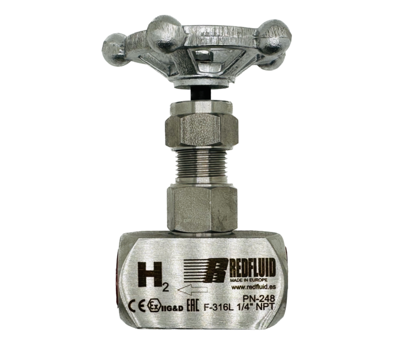 Hydrogen needle regulating valve-Redfluid