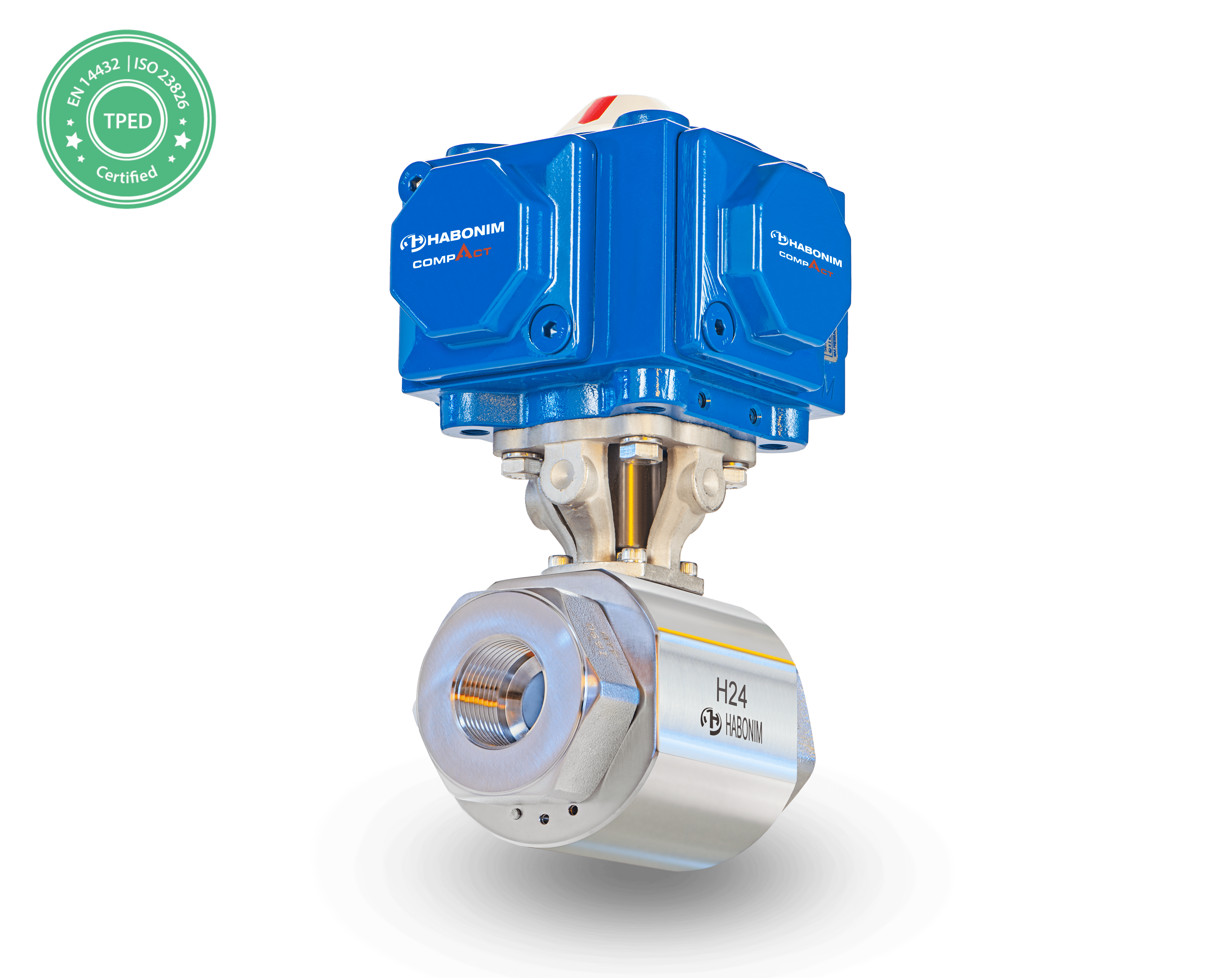 Habonim-hydrogen-service-ball-valves-H24-A-1- TPED Certified